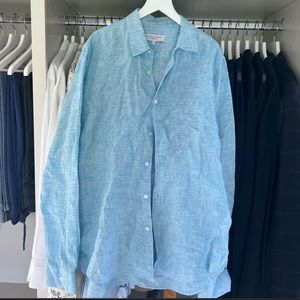 Orlebar Brown linen button up. Never worn.